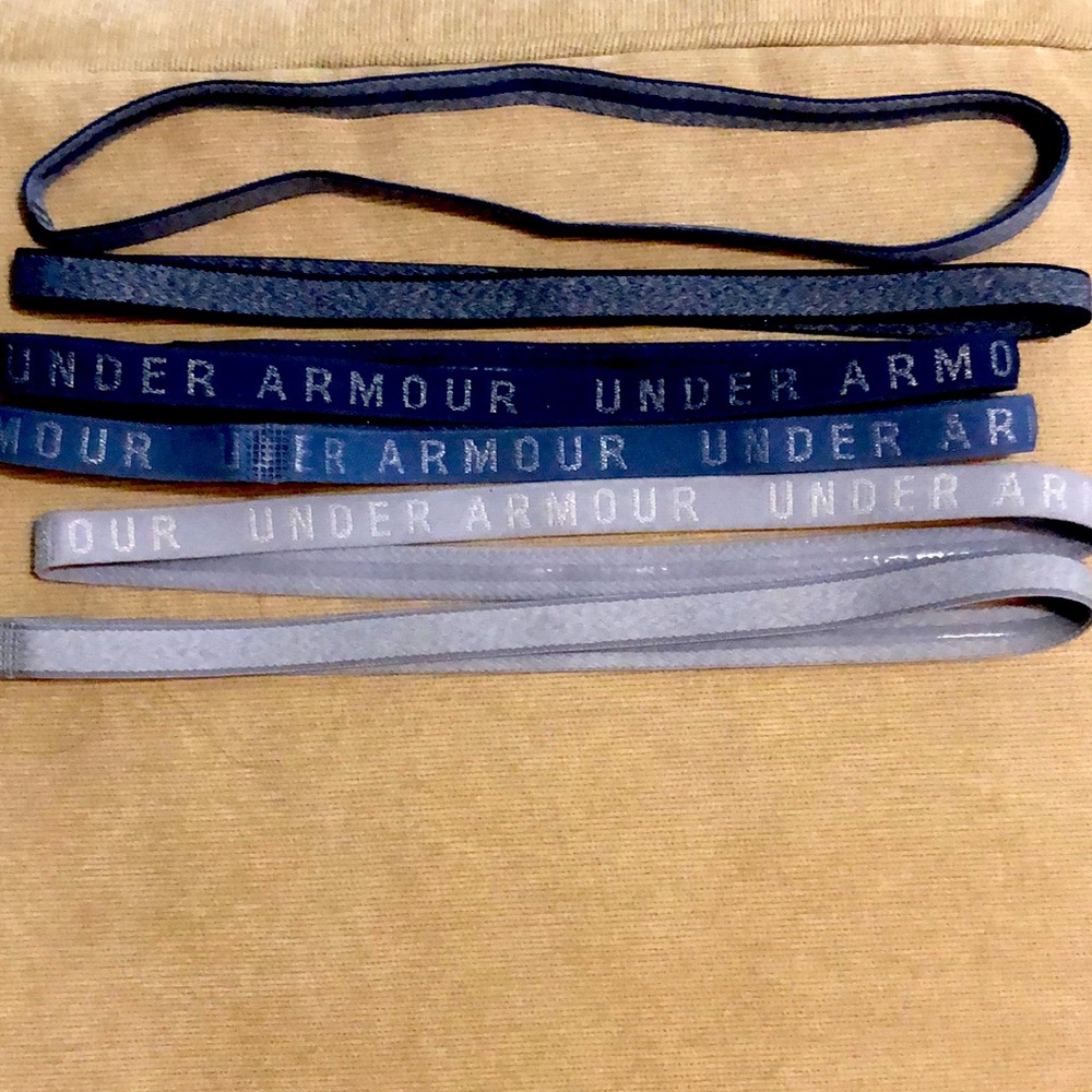 6 Underarmour headbands